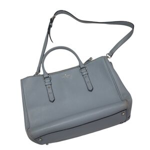 Kate Spade New York bag In soft blue pebbled leather With Dust Bag